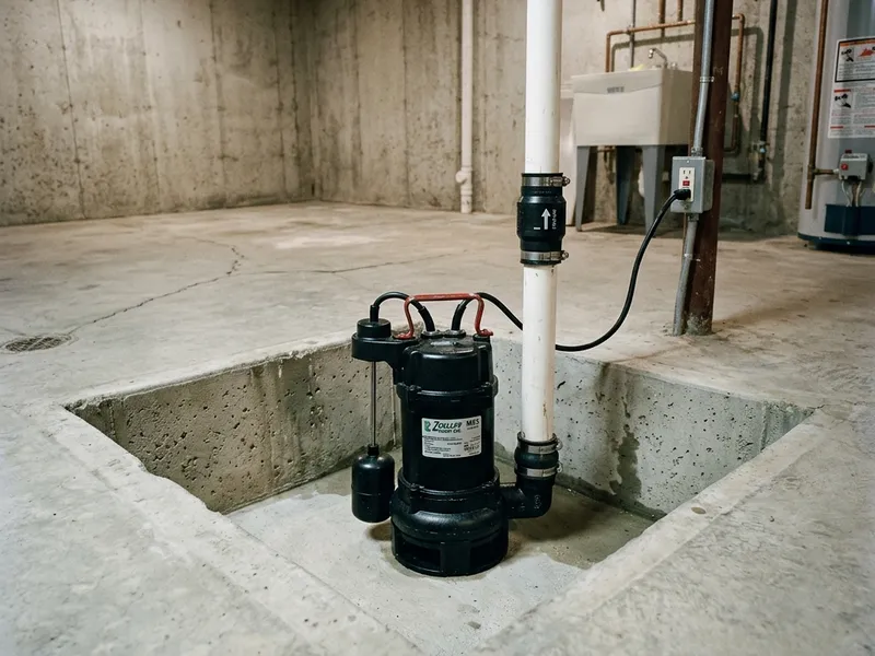 Sump Pump Installation Plumber in Kechi, KS